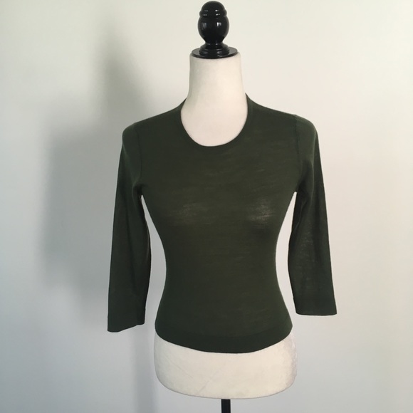 DKNY Olive Sweater - Picture 2 of 3